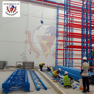 ชั้นวางพาเลทเหล็กแบบเลือกสรรได้สำหรับการปฏิบัติงานในคลังสินค้า ให้ความสามารถในการรับน้ำหนักสูงและใช้งานพาเลทได้ง่าย - Product Image 2