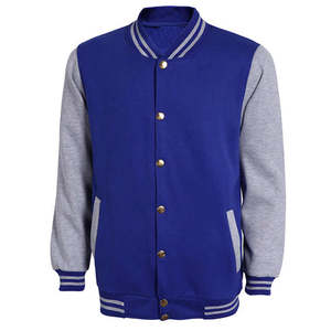 Chaqueta Varsity Gris y Negra de Béisbol para Hombre, Chaqueta Letterman Negra y Amarilla, Chaqueta Bomber Varsity de Béisbol para Escuela Secundaria - Product Image 3