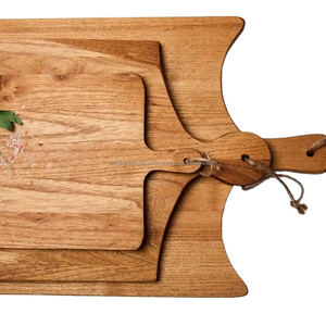 Planches à découper en bois d'acacia et de mangue pour couper les légumes et la viande Surface de coupe Planche en bois massif Planche artisanale Rustique - Product Image 1