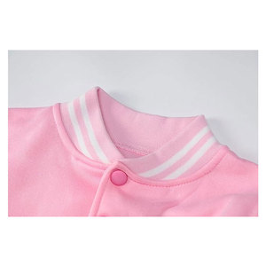 Women Cropped Varsity <b>Jacket</b> Retro Baseball <b>Jacket</b> Bomber Coat Streetwear Trendy Stylish <b>Short</b> Outerwear - Product Image 2