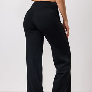 High Waisted Yoga Pants for Women Solid Color <b>Tummy</b> <b>Control</b> Legging Casual Workout Leggings - Product Image 6