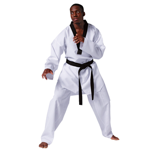 Uniforme de Taekwondo a la Moda en Colores Elegantes, Poliéster/Algodón Elástico, Logotipo Personalizado, Venta al Por Mayor, Talla Grande - Product Image 4