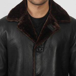 TRENDY 2026 UNISEX Abrigo Largo de Invierno Transpirable, Casual, de Piel de Cordero, 100% Poliéster, 300g - Product Image 1