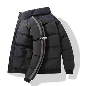 Blouson matelassé décontracté pour homme, chaud et coupe-vent, avec capuche, pour l'extérieur – Vente en gros directe usine - Product Image 2