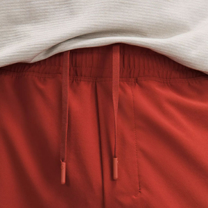 Custom Red Tennis Shorts Men Top Selling Two In One Compression Liner Stretch Activewear Outdoor Grid Mesh Pocket - Product Image 6
