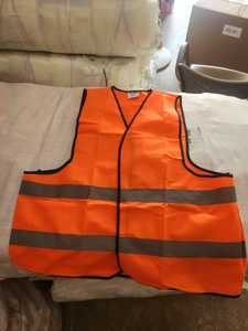 Chaleco de Seguridad de Alta Visibilidad Verde Fluorescente de Poliéster con Tiras Reflectantes, Cierre Frontal con Cremallera, Unisex, Certificado Oeko-Tex - Product Image 6