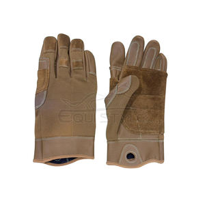 Guantes de Rapel Tácticos de Kevlar, Guantes de Seguridad de Piel de Cabra con Tejido Elástico en 4 Direcciones, Guantes Tácticos de Marca Privada - Product Image 1