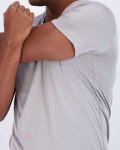 Custom <b>Compression</b> <b>Shirts</b> For Men Breathable Moisture Wicking Short Sleeve Mesh Athletic T-<b>Shirts</b> Men's Gym T-<b>Shirts</b> - Product Image 4