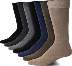 Standard Crew <b>Socks</b> <b>Soft</b> Knit Fabric Comfortable Everyday Wear Stretch Fit Clothing Accessory Collection - Product Image 6