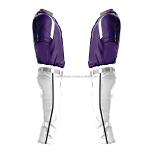 Vente en gros d'uniformes de baseball pour hommes, vêtements d'équipe, maillots sublimés personnalisés avec pantalons, uniformes de sport, fabricant OEM - Product Image 6