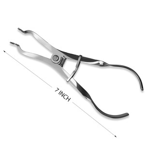 Complete Dental Rubber Dam Isolation Kit with Stainless Steel Rubber Dam <b>Frame</b> Punch <b>Clamp</b> Forceps Assorted <b>Clamps</b> and Placement - Product Image 3