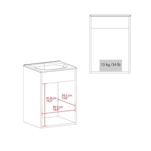 Mobile Bagno Hudson Bianco con Lavabo, Prodotto di Qualità Premium nella Categoria Mobili Bagno - Product Image 5