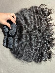 ผมแท้จากอินเดียแบบขายส่ง 100% ธรรมชาติ ผมอินเดียแบบมัดจากอินเดีย - Product Image 3