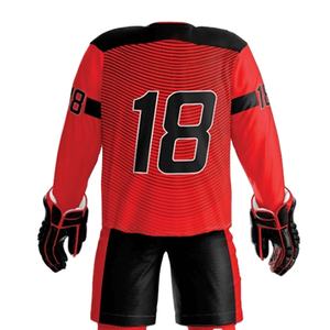 Uniforme de Hockey sobre Hielo Personalizable para Hombre, 100% Poliéster Transpirable, Impresión Digital, Tirantes Ajustables, Mangas Largas, Tallas para Adultos - Product Image 4