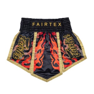 กางเกงมวยไทยซับลิเมชั่นผ้าซาตินสำหรับฝึกซ้อมและแข่งขัน Fairtex กางเกงมวยไทยสั่งทำพิเศษ - Product Image 1