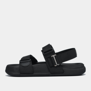 Sandalias SHONDO con Cierre de Velcro, Punta Abierta, Unisex, Negras, Ligeras, de Secado Rápido, para Todas las Temporadas, con Tiras Cruzadas y Plataforma - Product Image 3