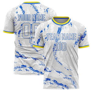 Camiseta de Fútbol Personalizada de Manga Corta, Transpirable, Impermeable, Servicio OEM, Ropa Deportiva Unisex - Product Image 4