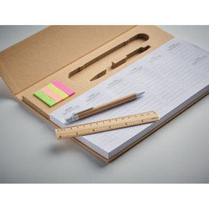 Calendario promozionale Versatile pianificatore da tavolo settimanale personalizzabile Memweek - Product Image 6