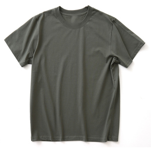 Camiseta de Algodón Peinado de Alta Calidad con Diseño de Logotipo Personalizado OEM, Camiseta de Moda para Hombre y Mujer - Product Image 4