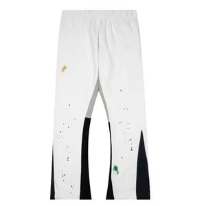 Pantalones acampanados para mujer, pantalones de algodón para gimnasio, yoga, jogging, ejercicio, conjunto de moda. - Product Image 1