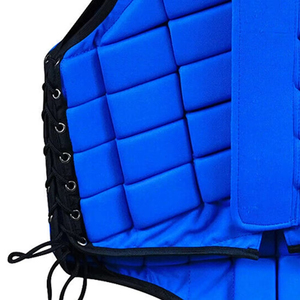 Blue Equestrian Riding Safety Vest Unisex Lightweight Neoprene Sleeveless Protective Gear for Horseback Riding 2026 - Product Image 4