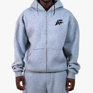 Chándal extragrande personalizado a precio de mayorista, tela transpirable, chándal extragrande para hombre para actividades al aire libre relajadas - Product Image 6