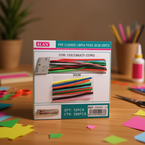 Pulisci Tubi Iln 30cm 20pz Multicolore Forniture per Artigianato - Product Image 1