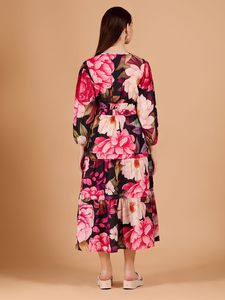 Vestidos Largos Estampados de Moda para Mujer, Tallas Grandes S M L XL, Midi Cortos de Alta Calidad, Ropa de Playa de Verano, Chifón - Product Image 2