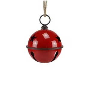 Campana Colgante Navideña de Metal Premium, Adorno Festivo para Árbol de Navidad, Puerta, Ventana, Decoración para Fiestas en Casa, de Fábrica - Product Image 5