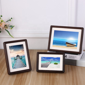 Crown Combination <b>Photo</b> <b>Frame</b> <b>Set</b> Table 3 Inches 6 Inches 7 Inches Gold-plated Resin European and American Retro Alloy 1pcs 099 - Product Image 1