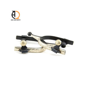 Horse Spurs Classic Riding Equipment Stainless Steel Design - Product Image 1