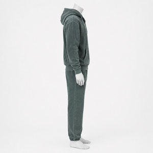 Chándal para hombre con lavado ácido, acabado artístico desgastado, construcción cómoda y estilo moderno para ocio y viajes. - Product Image 2