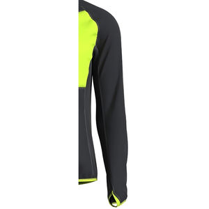 Veste polaire décontractée pour homme, col mandarin, fermeture éclair intégrale, 100 % coton, écologique, logo frontal, vêtement d'extérieur hiver - Product Image 4