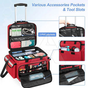 กระเป๋าใส่เครื่องมือแพทย์คุณภาพพรีเมียม สีพื้น สำหรับใช้งานกลางแจ้ง สินค้าขายดี - Product Image 2