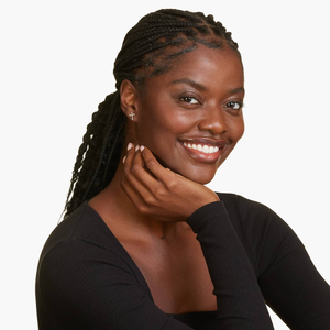 Elegantes Pendientes de Plata de Ley 925 con Moissanita y Diamantes, Diseño Clásico de Cruz con Piedras Redondas Brillantes, Joyería Fina - Product Image 5