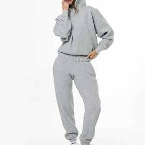 Conjunto Deportivo Informal de Dos Piezas para Mujer, Sudadera y Pantalones Deportivos, Ropa Deportiva - Product Image 4