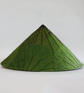 Breathe Easy Lotus Leaf <b>Hat</b> for Cool Natural and Eco-Friendly <b>Summer</b> Wear - Product Image 5