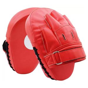 Manoplas de perforación de cuero duraderas de alta calidad OEM almohadillas de enfoque y almohadilla de Patadas para MMA y entrenamiento de perforación - Product Image 2