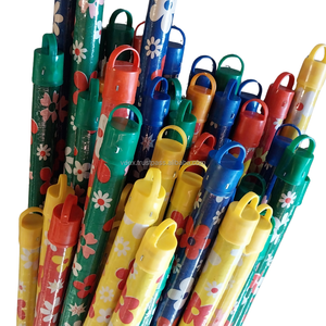 Multi PVC Tapa corta Flor PVC 120cm Palo de fregona de madera - Product Image 2