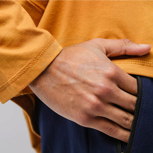 Chemise à manches longues tendance et respirante, streetwear, mode décontractée pour hommes, 100% coton, vente chaude d'été - Product Image 6