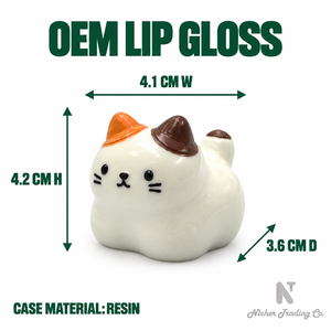 Brillo Labial con Forma de Perro Adorable para Mujeres y Niñas, Regalos para Fiestas, Sets de Regalo para Librerías, Bajo MOQ, OEM, ODM - Product Image 2