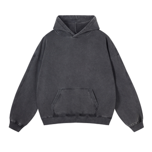 Premium 100% Cotton Men's <b>Hoodie</b> <b>Plain</b> Blank Pullover Sweatshirt - Product Image 1