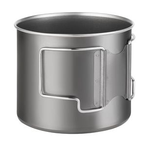 Tazza per bevande da campeggio all'aperto portatile con manico pieghevole - Product Image 3