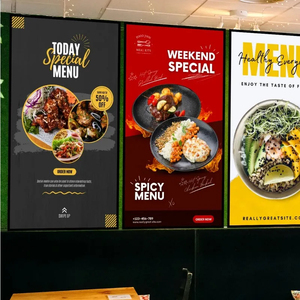 Caja de Luz LED Delgada Personalizada para Póster de Cine, Menú de Restaurante, Letrero Publicitario Interior, Bajo MOQ - Product Image 5