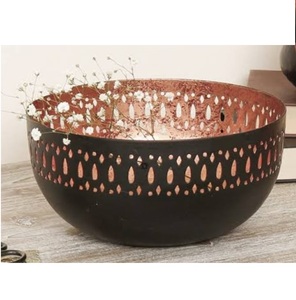 Bol de service moderne pour fruits secs et sucrés, design exclusif, nouveau look, tendance, en métal - Product Image 2