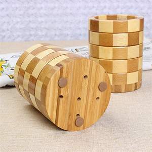 Soporte de madera para palillos, organizador de utensilios de cocina para mesa de comedor - Product Image 6