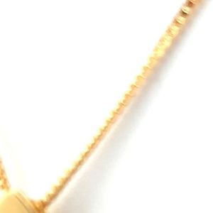 Collar de Oro Vermeil de 14K con Colgante de Hiedra Abierta Mediana, Elegante Cadena Dorada, Joyería de Lujo y Moda - Product Image 5