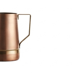 Carafe en cuivre classique de taille moyenne, durable, pour la table, les fêtes, la maison, l'hôtel et les restaurants, pour l'eau et le vin - Product Image 6