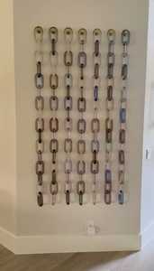 Cadena de Eslabones Acrílicos para Cortina, Decoración de Pared de Resina, Cadena Arcoíris, Separador de Ambientes, Eslabones de Plástico para Exhibición en Casa, Tienda u Hotel - Product Image 2