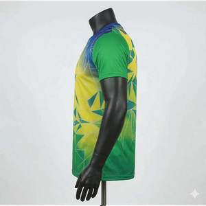 T-shirt à manches courtes pour homme, style vintage, 100% coton, lourd, respirant et à séchage rapide, vente en gros - Product Image 2